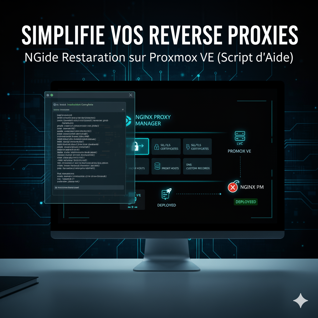 Reverse Proxies sur Proxmox avec NGINX Proxy Manager  🚀