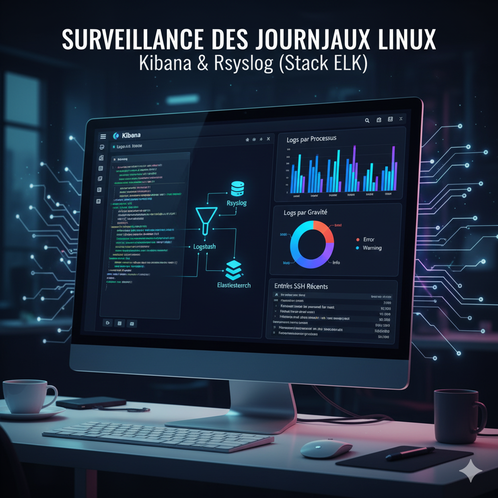 Surveillance  avec Kibana et Rsyslog