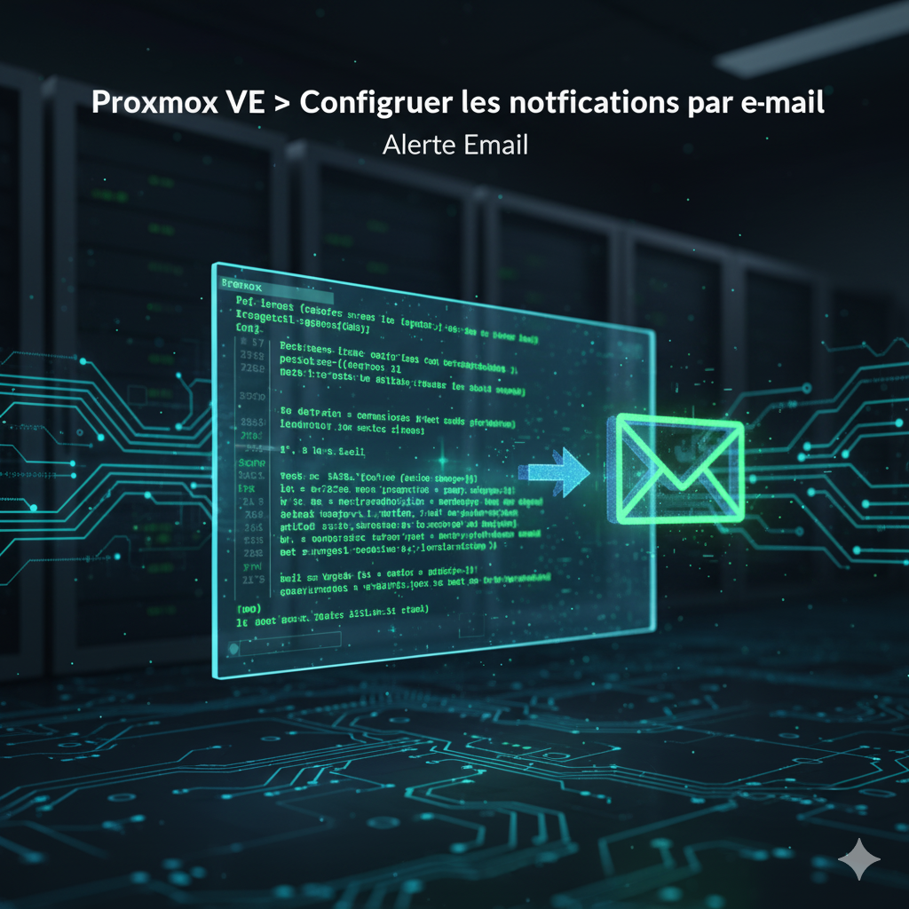 📧 Configurer les Notifications E-mail dans Proxmox VE
